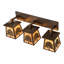 Rustic Lodge 3 - Light Vanity Light
