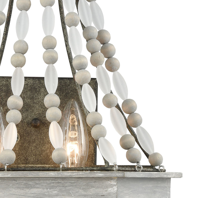 Summerton 16'' High 2-Light Sconce - Washed Gray