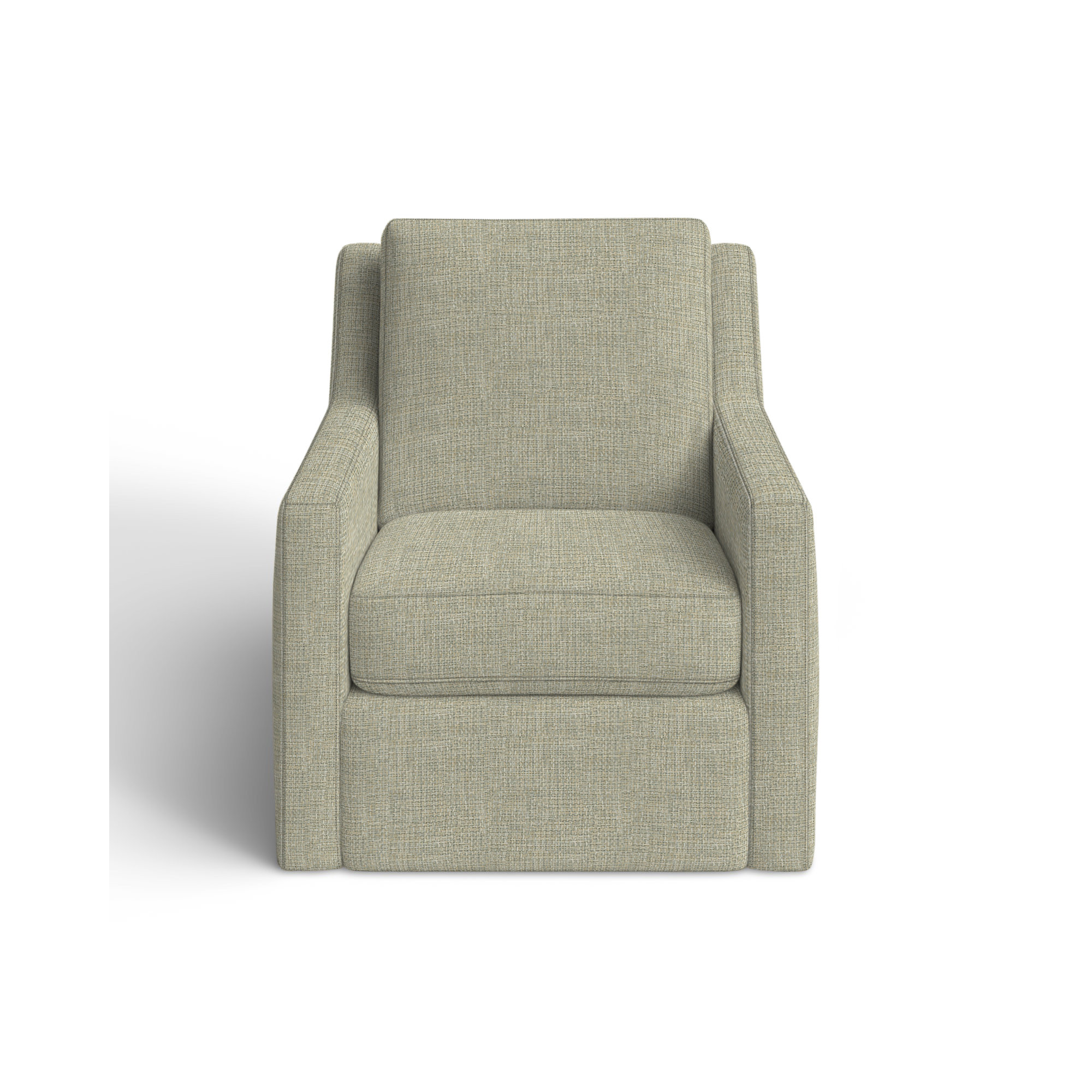 Milunka Upholstered Armchair, Drusky Beige Performance