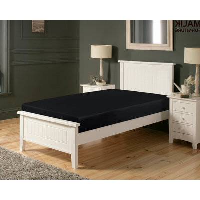 Pelletier 200 Thread Count Polyester Fitted Sheet, Soft & Durable Bed Sheet