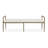 Mathis Modern Hammered Metal 60" Accent Bench-124262812