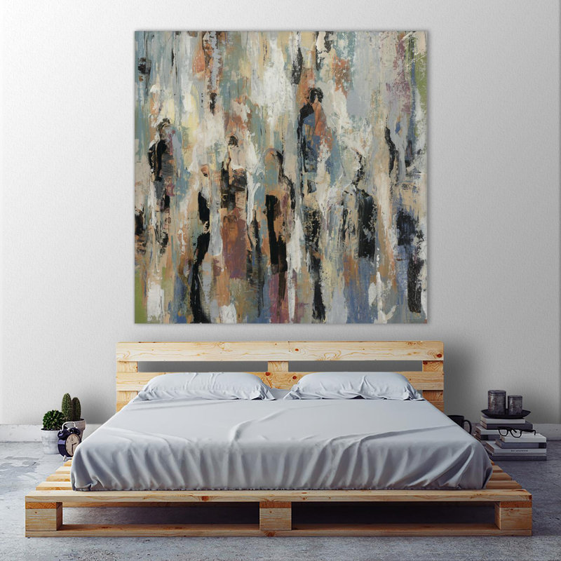 "Its cinq heures" sur toile par Daleno, reproduction d'art, H 72 po x l 72 po x P 1,5 po