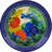 Garden Delight Polish Pottery 8" Plate