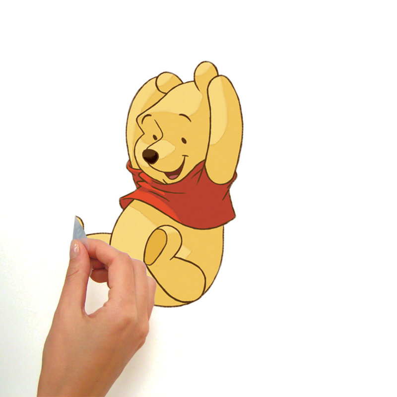 Décalcomanie murale pooh et amis