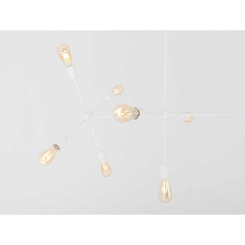 Triso 11 - Light Unique/Statement Pendant, White