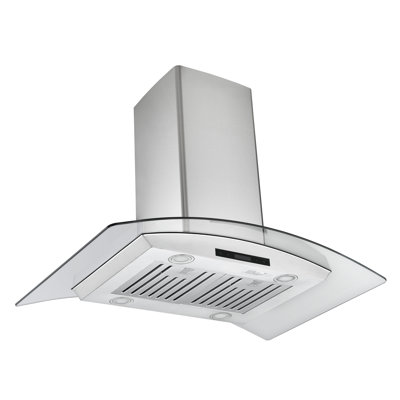 Hotte pour îlot de cuisine convertible 36 po 620 CFM Cardew