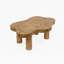 Table basse moderne en forme de nuage, équipée de 4 pieds ronds pour assurer la stabilité structurelle, convenant à la décoration du salon, des appartements et des petits espaces avec un motif de nœuds d'arbre-130149514