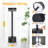 Metal USB Rechargeable Table Lamp Modern Table Lamp Set