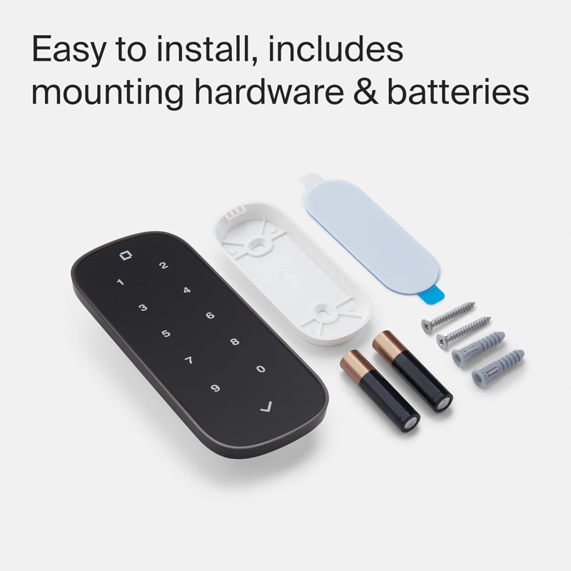 Matte Black Smart Keypad Accessory for Level Locks