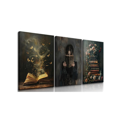 3 Piece Wrapped Canvas Wall Art