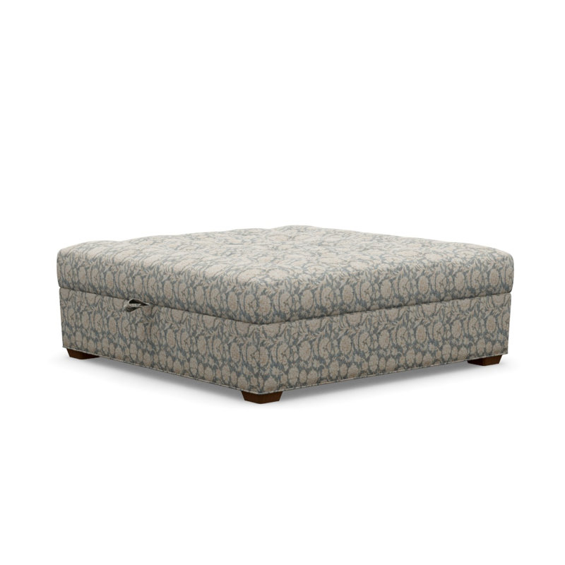 Baxter Square Ottoman, Walnut, Laurel Springs 848634