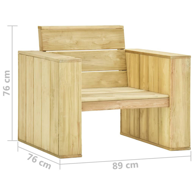 Gunna 2 Seater Conversation Set
