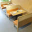 Banc rembourré en similicuir