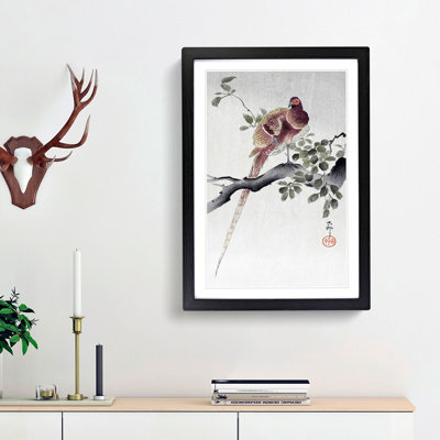 Copper Pheasant by Ohara Koson - Picture Frame Painting Print