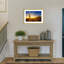 Reproduction d'art encadrée en bois «Saguaro National Park Sunset» par Melanie Viola-1551541958