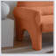 Fauteuil d'appoint avec coussin lombaire de 34,3 po de large Aleza-1698894260