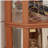 Corner Lighted Curio Cabinet Corner Glass Cabinet Lighted Curio Cabinet Corner Display Case for Living Room, Curio Cabinet, Antique collection, Wine,Bar Glass Storage Light Included,Dark oak-1108151480
