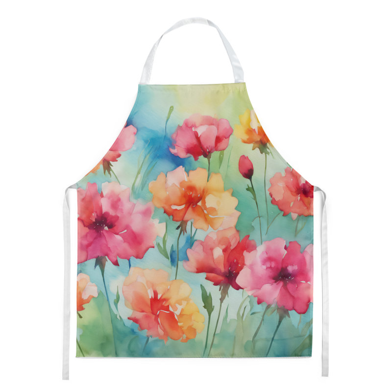 Floral Bib Apron