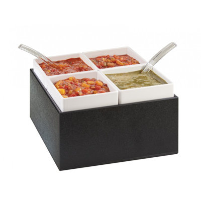 Serveur De Condiments De Salsa Réfrigérés