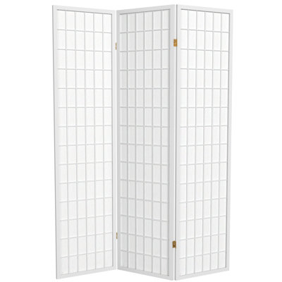 Paravent de cloison pliable 4 panneaux Ebern Designs