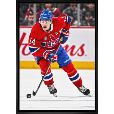 Nick Suzuki encadré 20 x 29 toiles Canadiens Action-H