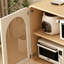 Armoire de rangement minimaliste de style crème