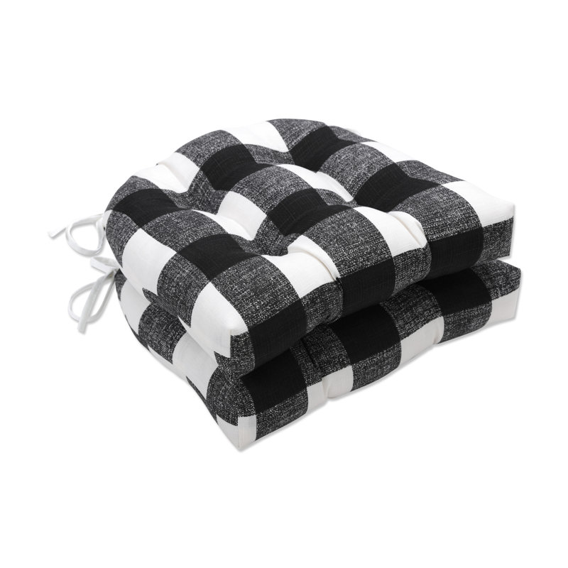 Coussin de chaise intérieur / extérieur Lylah, Mat