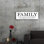 Famille - art textuel sans cadre