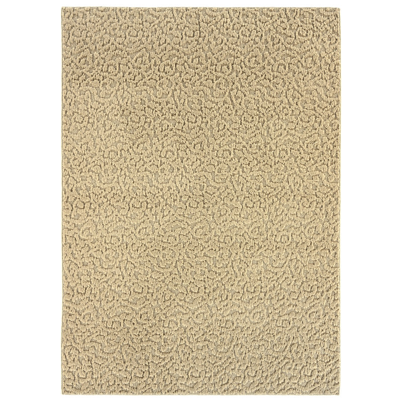 Ebern Designs Ivy. Large Area Rug Tan, Rectangle 12' x 15' 