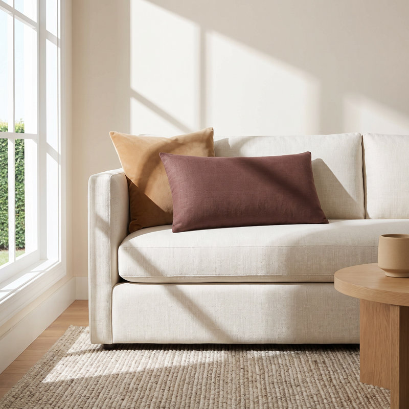 Lanie Accent Pillow, Dark Brown, Cover Only