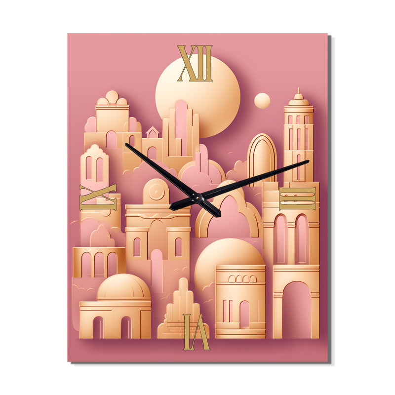 Elea - Horloge murale abstraite, Grand