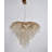 Eclectic 26 Light Gold Branch With Crystal Chandelier-29552732