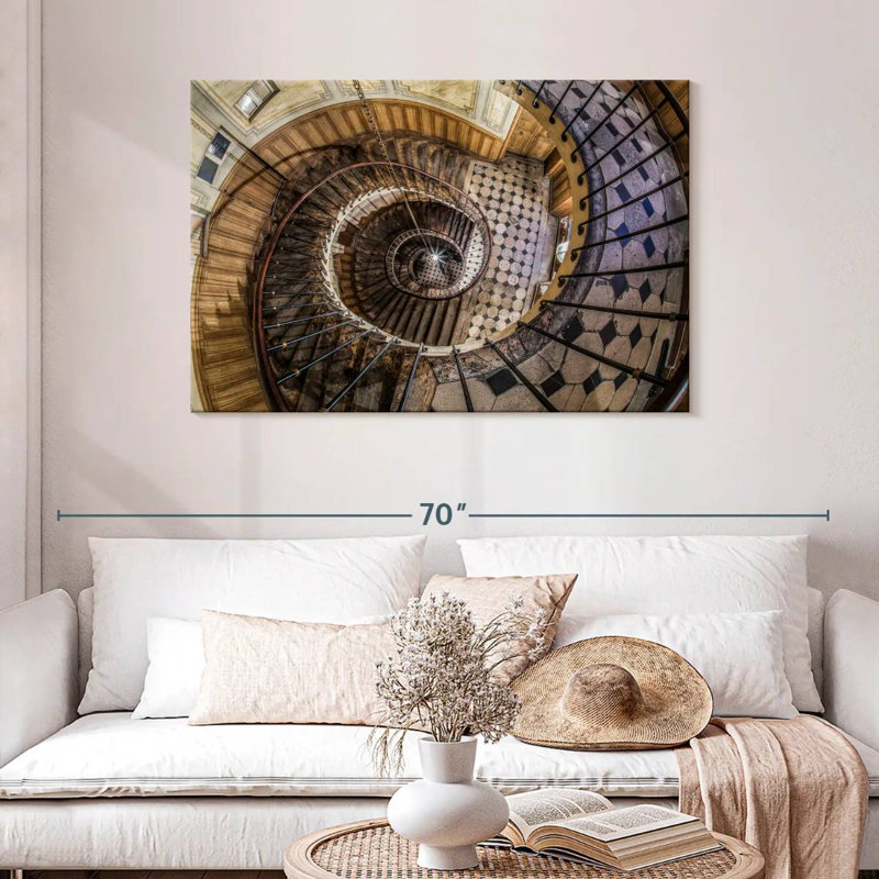 Lilie Spiral Staircase In Paris, 30" H x 45" W