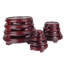 Vase en acajou rouge foncé-1635522214