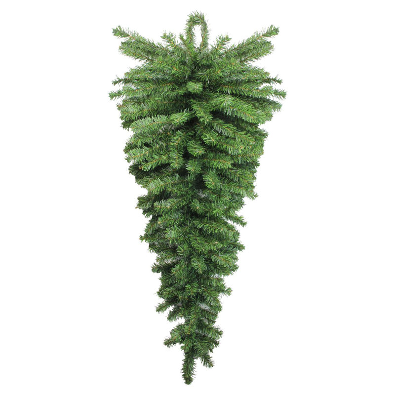 Ornement pin de Noël artificiel pin - non éclairé, Vert, L 4 pi 6 po