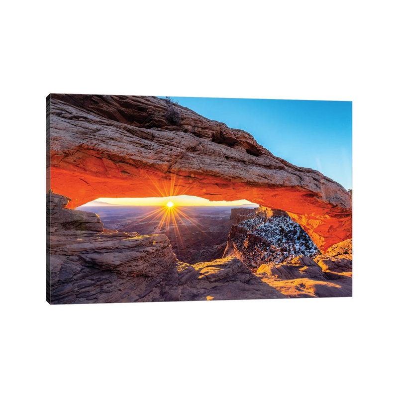 " Mesa Arch " by Susanne Kremer, 26" H x 40" W x 1.5" D
