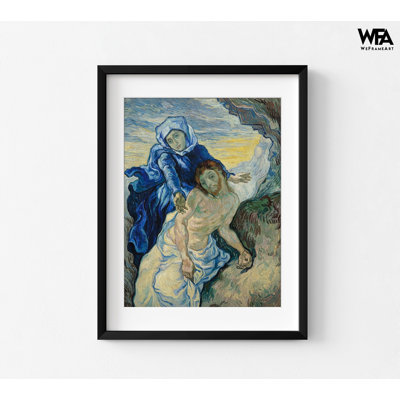 «Pieta» par Vincent Van Gogh, reproduction d'art célèbre, décor de maison de Van Gogh, art mural le plus célèbre, décor de maison classique, impression de style Van Gogh