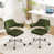 Velours vert