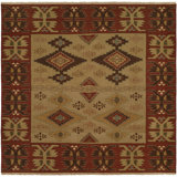 Wool Ikat Area Rug