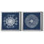 «Sea Anemone On Indigo I», ensemble de 2 impressions encadrées-1441827291-1426775542-1426775529