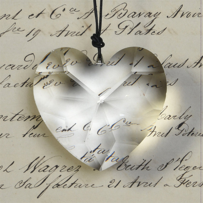 Sculpture prisme en verre