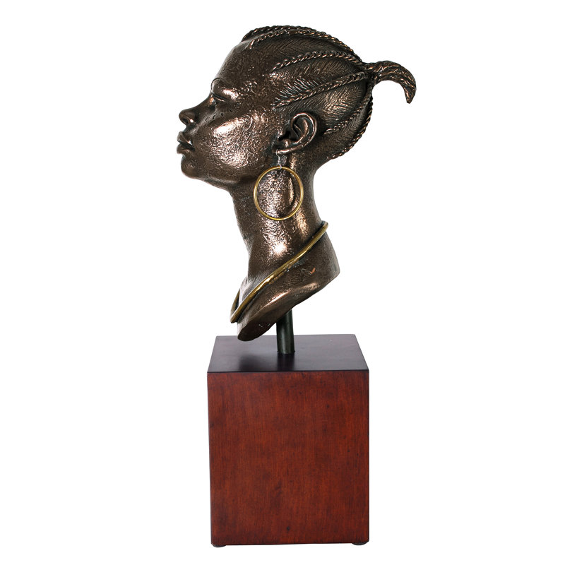 African Princess Bust