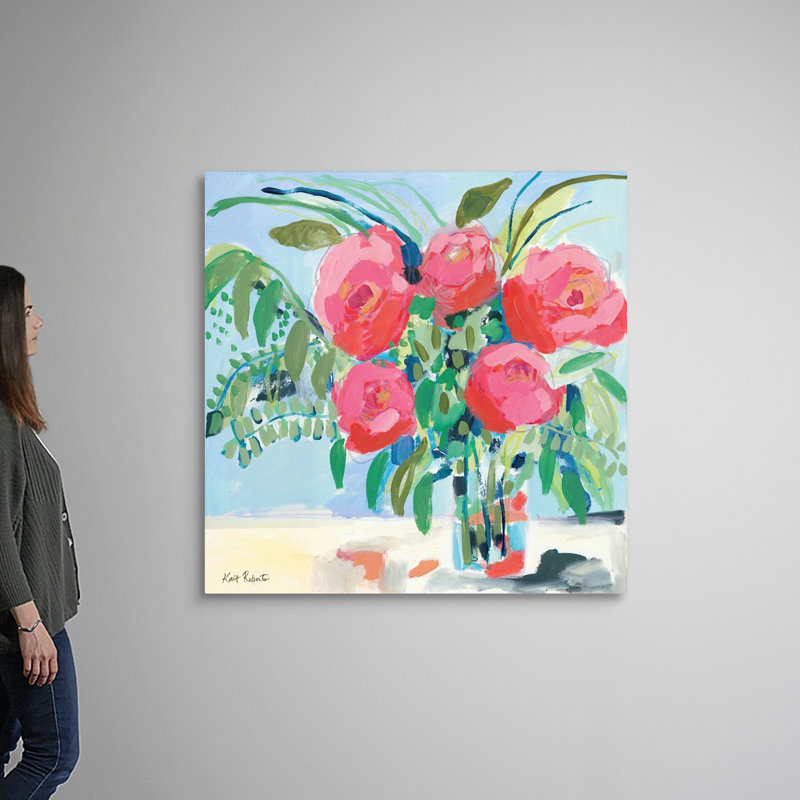 Reproduction d’art sur toile, "Come We come come" par Kait Roberts, Toile tendue, H 48 po x l 48 po x P 1,25 po