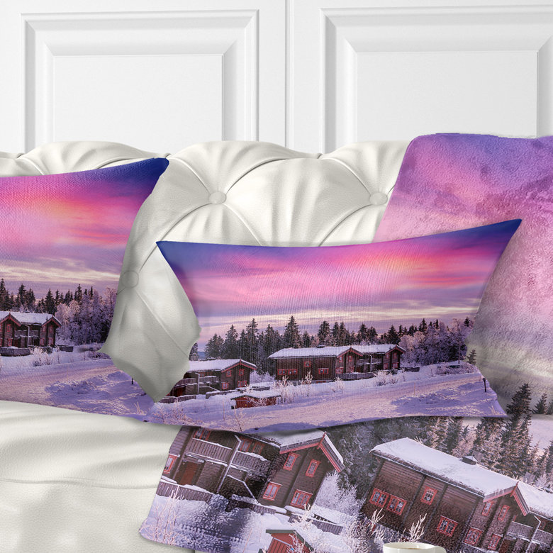 Coussin Frosty, 12 po x 20 po, Rectangulaire