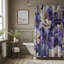 Rideau de douche Violet Bloom - Premium-336327328