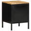 30cm W Metal Bedside Table