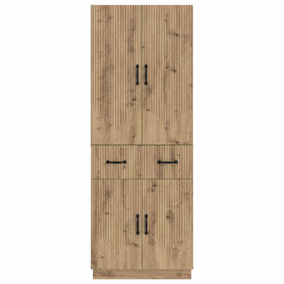 4 -Door 1 -Drawer 4 -Shelf Storage Cabinet