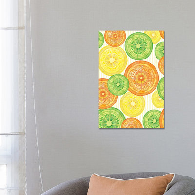 Sweet Citrus by Jessica Weible - Wrapped Canvas Gallery-Wrapped Canvas Giclée