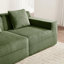 Canapé modulaire sans siège à 3 places, canapé modulaire Cloud avec assise profonde, canapé modulaire moderne à 3 places avec coussins décoratifs Tissu en velours côtelé-1459953772-1459953775