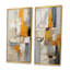 «Abstract Assemblage», 2 pièces sur toile-1186037638-1186037635